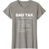 image:imageFunny Witty Dad Tax Gift TShirtSlate Grey