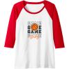 image:imageGame Day  Basketball Mom  Sports Mom Gifts Raglan Baseball TeeRedWhite