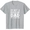 image:imageNot a Regular Dad  Great gift for Men Dads and Brothers TShirtHeather Grey