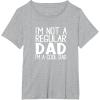 image:imageNot a Regular Dad  Great gift for Men Dads and Brothers TShirtHeather Grey
