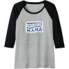image:imageSomebodys Loud Mouth Basketball Mama  Sports Mom Gifts Raglan Baseball TeeBlackAthletic Heather
