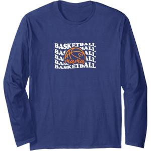 image:imageBasketball Mama  Sports Mom Gifts Long Sleeve TShirtNavy Blue