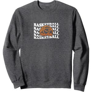 image:imageBasketball Mama  Sports Mom Gifts SweatshirtDark Heather Grey
