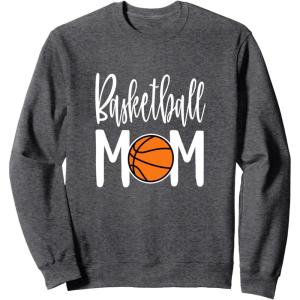 image:imageBasketball Mom Gift SweatshirtDark Heather Grey
