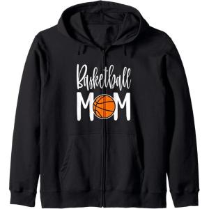 image:imageBasketball Mom Gift Zip HoodieBlack