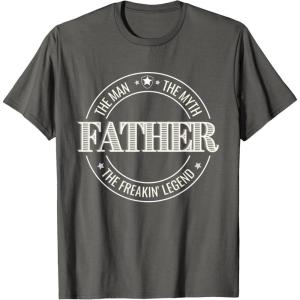 image:imageFather  The Man The Myth The Legend Gift TShirtAsphalt Grey