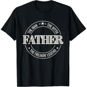 image:imageFather  The Man The Myth The Legend Gift TShirtBlack