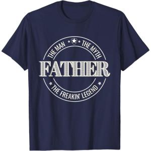 image:imageFather  The Man The Myth The Legend Gift TShirtNavy Blue