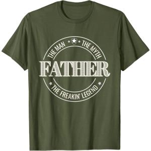 image:imageFather  The Man The Myth The Legend Gift TShirtOlive Green