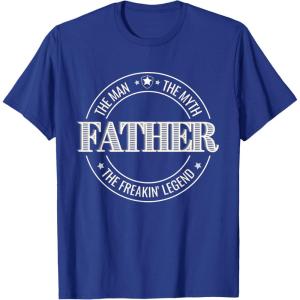 image:imageFather  The Man The Myth The Legend Gift TShirtRoyal Blue