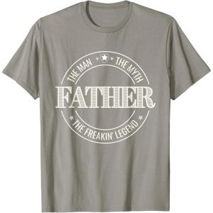 image:imageFather  The Man The Myth The Legend Gift TShirtSlate Grey