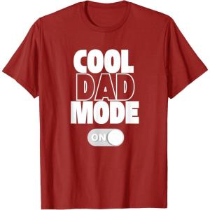 image:imageFunny Cool Dad Mode On Gift TShirtCranberry Red