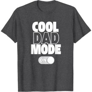 image:imageFunny Cool Dad Mode On Gift TShirtDark Heather Grey