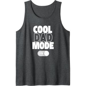 image:imageFunny Cool Dad Mode On Gift Tank TopDark Heather Grey