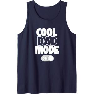 image:imageFunny Cool Dad Mode On Gift Tank TopNavy Blue