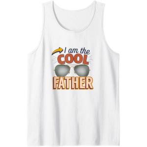 image:imageI am the Cool Father Funny Gift Tank TopWhite