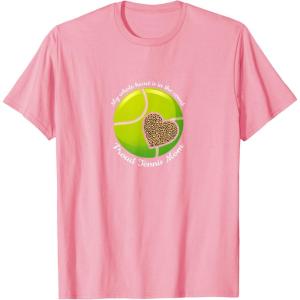 image:imageMy whole heart is in the court Proud Tennis Mom TShirtPink