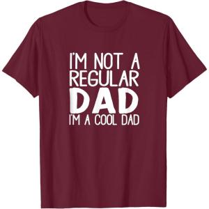 image:imageNot a Regular Dad  Great gift for Men Dads and Brothers TShirtBurgundy