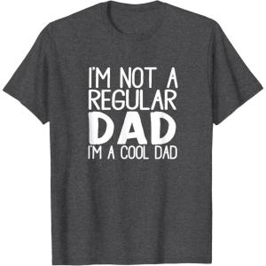 image:imageNot a Regular Dad  Great gift for Men Dads and Brothers TShirtDark Heather Grey