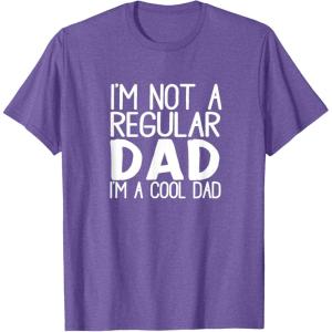 image:imageNot a Regular Dad  Great gift for Men Dads and Brothers TShirtPurple Heather