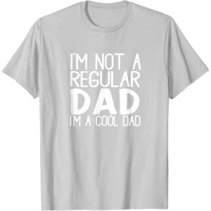 image:imageNot a Regular Dad  Great gift for Men Dads and Brothers TShirtSilver Grey