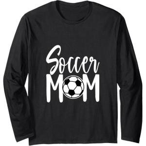 image:imageSoccer Mom Fun Sports Gift Long Sleeve TShirtBlack