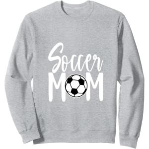 image:imageSoccer Mom Fun Sports Gift SweatshirtHeather Grey