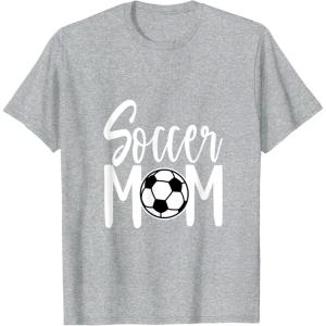 image:imageSoccer Mom Fun Sports Gift TShirtHeather Grey