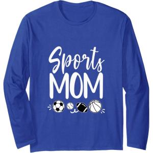 image:imageSports Mom Fun Gift Long Sleeve TShirtRoyal Blue