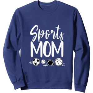 image:imageSports Mom Fun Gift SweatshirtNavy Blue