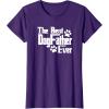 image:imageBest Dog Father Gifts for Men Dads and Fathers TShirtPurple