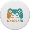 image:imageDad Level Unlocked  New Dad Dad To Be Gift PopSockets Swappable PopGripStandard