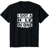 image:imageHole In One  Great gift for Men Dads and Brothers TShirtBlack