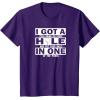 image:imageHole In One  Great gift for Men Dads and Brothers TShirtPurple