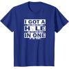 image:imageHole In One  Great gift for Men Dads and Brothers TShirtRoyal Blue