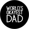 image:imageWorlds Okayest Dad Great gift for Men Dads and Brothers PopSockets PopGrip Swappable Grip for Phones amp TabletsStandard