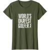 image:imageWorlds Okayest Golfer  Great Gift for Golfers TShirtOlive Green