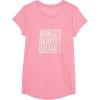 image:imageWorlds Okayest Golfer  Great Gift for Golfers TShirtPink