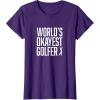 image:imageWorlds Okayest Golfer  Great Gift for Golfers TShirtPurple