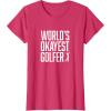 image:imageWorlds Okayest Golfer  Great Gift for Golfers TShirtRed Heather