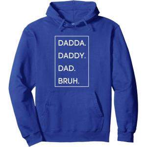 image:imageDada Daddy Dad Bruh Pullover HoodieRoyal Blue