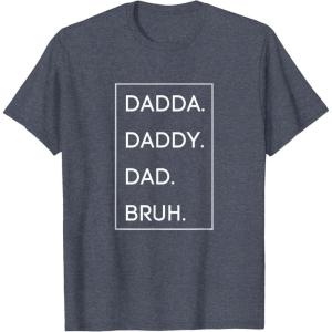 image:imageDada Daddy Dad Bruh TShirtHeather Blue