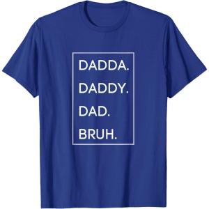 image:imageDada Daddy Dad Bruh TShirtRoyal Blue