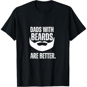 image:imageDads with Beards are Better TShirtBlack