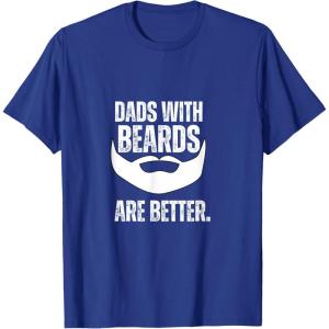 image:imageDads with Beards are Better TShirtRoyal Blue