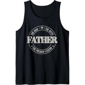 image:imageFather  The Man The Myth The Legend Gift Tank TopBlack