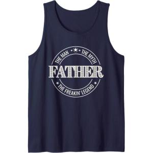 image:imageFather  The Man The Myth The Legend Gift Tank TopNavy Blue