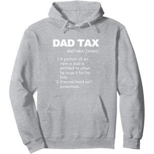 image:imageFunny Witty Dad Tax Gift Pullover HoodieHeather Grey