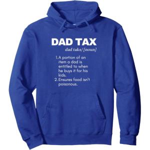 image:imageFunny Witty Dad Tax Gift Pullover HoodieRoyal Blue