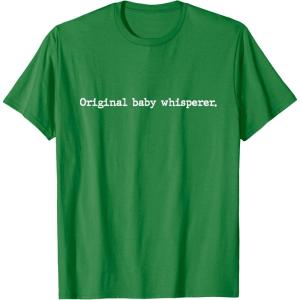 image:imageOriginal Baby Whisperer  New Dad Dad To Be Gift TShirtKelly Green